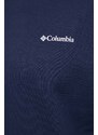 Dukserica Columbia Trek za muškarce, boja: tamno plava, s kapuljačom, tiskom 1957913