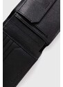 Kožni novčanik Calvin Klein za muškarce, boja: crna