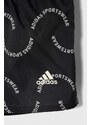 Dječje kratke hlače za kupanje adidas Performance WVE CLX SL KIDS boja: crna