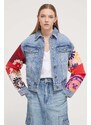 Traper jakna Desigual za žene, prijelazno razdoblje, oversize