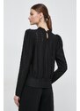 Bluza Morgan za žene, boja: crna, bez uzorka