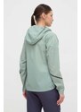 Kišna jakna adidas TERREX Xperior Light za žene, boja: zelena