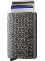 Kožni novčanik Secrid Slimwallet Hexagon Grey boja: siva