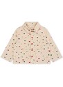 Dječja pidžama košulja Konges Sløjd boja: ružičasta, s uzorkom