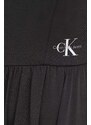 Kombinezon Calvin Klein Jeans boja: crna, s v izrezom