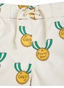 Dječje kratke hlače za kupanje Mini Rodini Medal boja: bijela