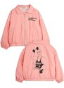Dječja bomber jakna Mini Rodini Weight lifting boja: ružičasta