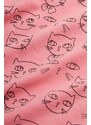 Dječja majica kratkih rukava Mini Rodini Cathlethes boja: ružičasta, s uzorkom