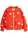 Dječja bomber jakna Mini Rodini Hearts boja: crvena