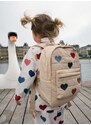 Dječji ruksak Konges Sløjd boja: bež, veliki, s aplikacijom