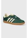 Kožne tenisice adidas Originals Samba OG W boja: zelena, IE0872