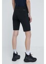 Kratke outdoor hlače Mammut Runbold boja: crna, bez uzorka, srednje visoki struk