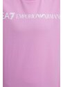 Trenirka EA7 Emporio Armani za žene, boja: ružičasta
