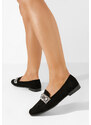 Zapatos Ženske elegantne mokasinke Teara crno