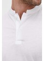 Majica kratkih rukava Drykorn za muškarce, boja: bijela, bez uzorka