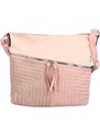 Firenze Moderna ženska torbica od umjetne kože preko tijela Gelaida, ružičaste boje