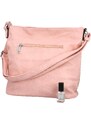 Firenze Moderna ženska torbica od umjetne kože preko tijela Gelaida, ružičaste boje