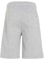 Dječje kratke hlače Tommy Hilfiger boja: siva, podesivi struk