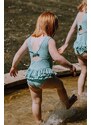Dječji jednodijelni kupaći kostim That's mine Nicole boja: tirkizna