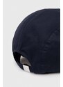 Pamučna kapa sa šiltom Paul&Shark boja: tamno plava, s tiskom