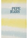 Dječja pamučna majica kratkih rukava Pepe Jeans REI boja: žuta, s uzorkom