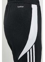 Hlače za trening adidas Performance Tiro 24 boja: crna, s aplikacijom, IJ7660
