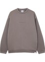 Pull&Bear Sweater majica toplo smeđa