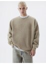 Pull&Bear Sweater majica pijesak