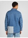 Denim Project Prijelazna jakna plavi traper / pastelno plava