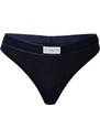 Tommy Hilfiger Underwear Tanga gaćice tamno plava / bijela