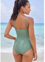 LASCANA Jednodijelni kupaći kostim 'Lolo' zelena