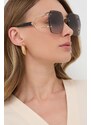 Sunčane naočale Gucci za žene, boja: zlatna