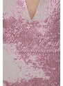 Haljina Stine Goya boja: ružičasta, mini, širi se prema dolje