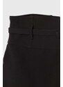 Dječja suknja Pinko Up boja: crna, mini, ravna