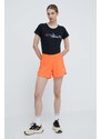 Kratke outdoor hlače Jack Wolfskin Prelight 2in1 boja: narančasta, bez uzorka, srednje visoki struk, 1509021