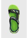 Dječje sandale Skechers MEGA-SPLASH 2.0 CUBOSHORE boja: crna