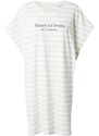 Marc O'Polo Spavaćica košulja svijetlozelena / crna / prljavo bijela