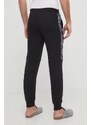 Homewear hlače Emporio Armani Underwear boja: crna, s aplikacijom, 112082 4R571