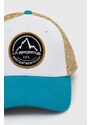 Kapa sa šiltom LA Sportiva Belayer boja: tirkizna, s uzorkom
