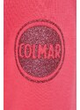 Dukserica Colmar za žene, boja: ružičasta, s kapuljačom, bez uzorka