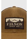 Kapa sa šiltom Filson Logger Mesh Cap boja: smeđa, s aplikacijom, FMACC0044
