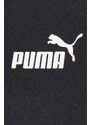 Pamučna majica Puma za žene, boja: crna, 675994