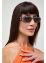 Sunčane naočale Balenciaga BB0096S za žene, boja: siva