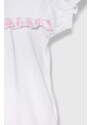Dječja pamučna pidžama zippy boja: ružičasta, s uzorkom