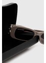 Sunčane naočale Balenciaga BB0096S za žene, boja: siva