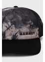 Kapa sa šiltom Mammut Crag Cap Sender boja: crna, s uzorkom