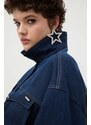Traper jakna Rotate za žene, boja: tamno plava, za prijelazno razdoblje, oversize