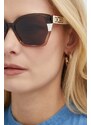 Sunčane naočale Guess za žene, boja: smeđa, GU7912_5520Y