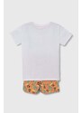 Dječja pamučna pidžama zippy x DIsney boja: bijela, s uzorkom