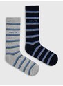 Čarape Levi's 2-pack boja: siva
